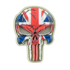 M-Tac нашивка Punisher Британія GID - зображення 1