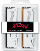 Оперативна пам'ять Kingston Fury DDR5-5600 65536MB PC5-44800 (Kit of 2x32768) Beast RGB White (KF556C40BWAK2-64) - зображення 5