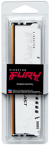 Pamięć Kingston Fury DDR5-6000 16384MB PC5-48000 Beast White (KF560C40BW-16) - obraz 4