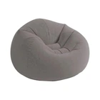 Кресло надувное Intex Beanless Bag Chair серое (D-2019091454)