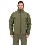 Зимова тактична куртка Eagle Soft Shell WJ-17 з флісом Green Olive M - зображення 7