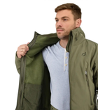 Зимова тактична куртка Eagle Soft Shell WJ-17 з флісом Green Olive M - зображення 10