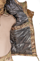 Куртка зимняя с теплоотражающей подкладкой Omni Hit Multicam Рип Стоп с капюшоном военная тактическая куртка 3XL Мультикам (CPM28889-4) - изображение 5