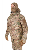 Куртка зимняя с теплоотражающей подкладкой Omni Hit Multicam Рип Стоп с капюшоном военная тактическая куртка 3XL Мультикам (CPM28889-4) - изображение 11