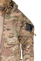 Куртка зимняя с теплоотражающей подкладкой Omni Hit Multicam Рип Стоп с капюшоном военная тактическая куртка 3XL Мультикам (CPM28889-4) - изображение 12