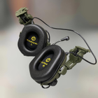 Навушники Earmor M32 c кріпленням на шолом HD-ACC-08, активні, зі знімним мікрофоном та гарнітурою, Олива (244821-244442) - зображення 5
