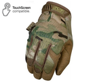Армейские перчатки тактические усиленные Mechanix с пальцами для сенсора The Original камуфляж мультикам, 96471255-S
