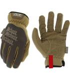 2 ПАРИ - чоловічі армійські рукавички тактичні зсу Mechanix FastFit + SpeedKnit, розмір L, колір коричневий, 453799522 - зображення 8