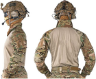 Бойова тактична військова сорочка зсу multicam чоловіча з налокітниками IDOGEAR G3 Combat, 5248664-S - зображення 4