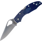 Ніж складальний Spyderco Byrd Meadowlark 2 blue тип замка Back Lock BY04PBL2 - зображення 1