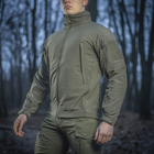 M-Tac куртка Soft Shell Olive, тактична зимова куртка олива, військова куртка для ЗСУ зимова олива - зображення 5