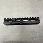 Компенсатор висоти Leapers UTG Universal, H: 21 мм, L: 140 мм, 13 слотів, Weaver/Picatinny, MT-RSX8L (242676) - зображення 4