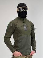 Мужской Крепкий Убакс С Усиленными Локтями Боевая Рубашка Убакс COMBAT SHIRT 2XL Олива - изображение 2