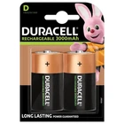 Акумулятори Ni-MH D/R20 1.2 V 3000 mAh 2шт Duracell