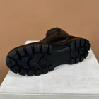 Тактичні берці з натуральної шкіри утеплені набивним хутром із овчини тактичне взуття чорні 42 - зображення 4