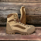 Зимние ботинки военные, полуботы койот тактическая обувь нубук 48 - изображение 8
