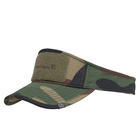 Тактична кепка Pentagon VISOR TACTICAL CAP K13044 Camo Green (Сіро-Зелений) - зображення 6