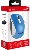 Mysz Genius NX-7010 Wireless Blue (31030114110) - obraz 3