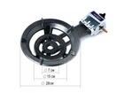 Газовая чугунная плита LONE STA 9kV (с зажиганием пьезо)