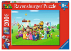 Puzzle figuralne Ravensburger Super Mario Przygoda 20 x 15 cm 200 elementów (4005556129935) - obraz 1