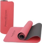 Коврик для йоги и фитнеса Power System yoga mat premium PS-4060 Red (4060RD-0)