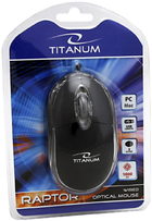 Mysz Esperanza Titanum TM102K USB Black - obraz 3