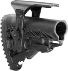 Приклад FAB Defense GLR-16 CP з регульованою щокою для AR15/M16. Black - зображення 2