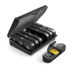 Органайзер для таблеток MVM на 7 дней Черный (PC-17 BLACK)
