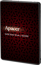 SSD диск Apacer AS350X 256GB 2.5" SATAIII 3D NAND (AP256GAS350XR-1) - зображення 2