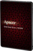 Dysk SSD Apacer AS350X 256GB 2.5" SATAIII 3D NAND (AP256GAS350XR-1) - obraz 2