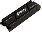 SSD диск Kingston FURY Renegade with Heatsink 500GB NVMe M.2 2280 PCIe 4.0 x4 3D NAND TLC (SFYRSK/500G) - зображення 2