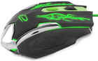 Миша Esperanza MX405 Cyborg USB Black/Green (5901299925461) - зображення 3
