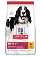 Сухий корм для дорослих собак середніх порід Hill's Science Plan Adult Medium Breed з куркою