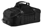Тактична велика сумка-баул/рюкзак , L, чорна на 50л - зображення 4