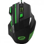 Мышка игровая Esperanza MX201 WOLF Green (EGM201G). Мышь геймерская прооводная для ПК с регулировкой DPI