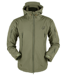 Зимняя тактическая куртка Eagle Soft Shell WJ-17+ с флисом Green Olive 3XL - изображение 1