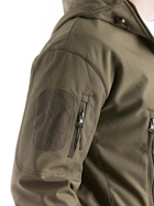 Тактична куртка Eagle Soft Shell JA-01 з флісом Green Olive 4XL - зображення 10