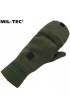 Рукавички Mil-Tec ідеальною посадкою Оливковий L-XL з поліакрилу з внутрішнім утеплювачем Thinsulate зі змінним носком і знімним клапаном для пальців - зображення 5