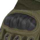 Рукавички захисні на липучці FQ20T001 Оливковий XL (Kali) - зображення 2