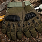 Перчатки защитные на липучке FQ20T001 Оливковый XL (Kali) - изображение 3
