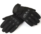 Полнопалые перчатки походные армейские защитные охотничьи FQ16S007 Черный M (Kali) - изображение 1
