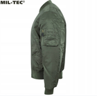 Куртка двухсторонняя Mil-Tec с удобными карманами из водонепроницаемой ткани для экстремальных условий Оливковый - изображение 7