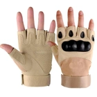 Захисні рукавички похідні армійські мисливські FQ16S007 Пісочний L (Kali) - зображення 1