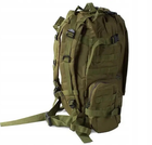 Штурмовой рюкзак Тactic 50-60л Полиэстер Зеленый (Kali) - изображение 3