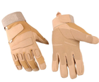 Перчатки защитные полнопалые на липучке FQ16S003 Песочный XL (Kali) - изображение 1
