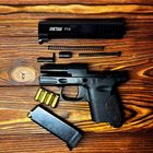 Стартовий пістолет Retay Arms P114, пістолет під холостий патрон 9мм - зображення 7
