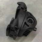 Адаптер для сошок FAB Defense H-POD Picatinny Adaptor, колір - Чорний, поворотно-похилий, кріплення для сошок на Пікатінні (243322) - зображення 4