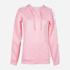 Bluza damska rozpinana streetwear z kapturem Yoclub UBD-0002K-4700 M Różowa (5903999435530) - obraz 2