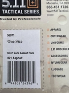 Сумка-рюкзак тактична 5.11 Tactical Zone Assault Pack - зображення 4