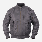 Куртка тактическая мужская MIL-TEC US Tactical Flight Jacket 10404608 M 1332 Urban grey (2000980619177) - изображение 1